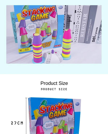 Improve Concentration Toys Interaction Table Games Logic Educational Training Stacking High Set Of Cup Children Puzzle Toys