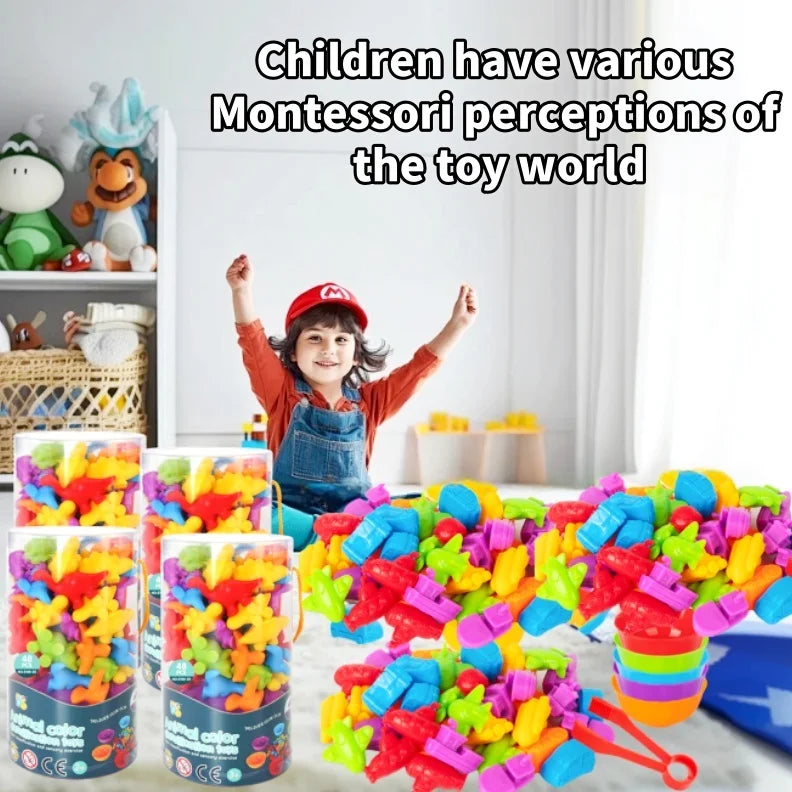 Children's Early Education Enlightenment Counting Toys Montreal Toys Teaching Aids Family Cognitive Classification Toys
