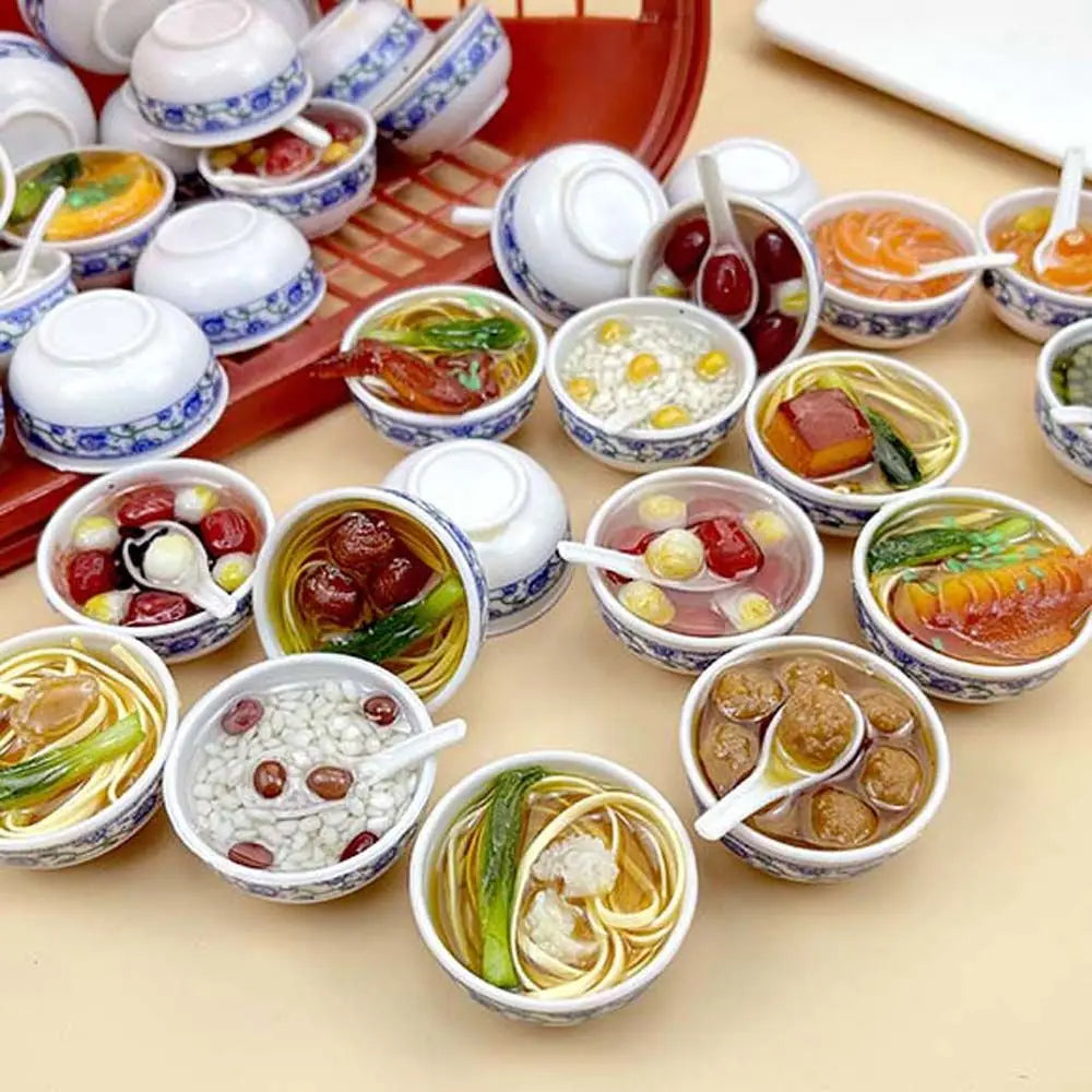 Pretend Play Toy Ornament Craft Children Crafts Kitchen Accessories Toy Doll House Food Kitchen Kids Toys Dollhouse MIniature