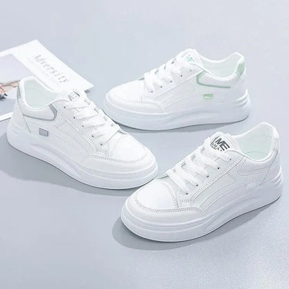 Fashion Women Shoes Summer Thick Sole White Sneaker Breathable Platform Tennis Women Running Shoes Female Casual Sneaker Zapatos