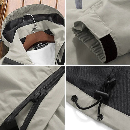 Men Women Jacket Waterproof Outdoor Windbreaker Thin Hoodie Hiking Sport Couples Style Coat 7XL Windproof Coat Large Size Parkas