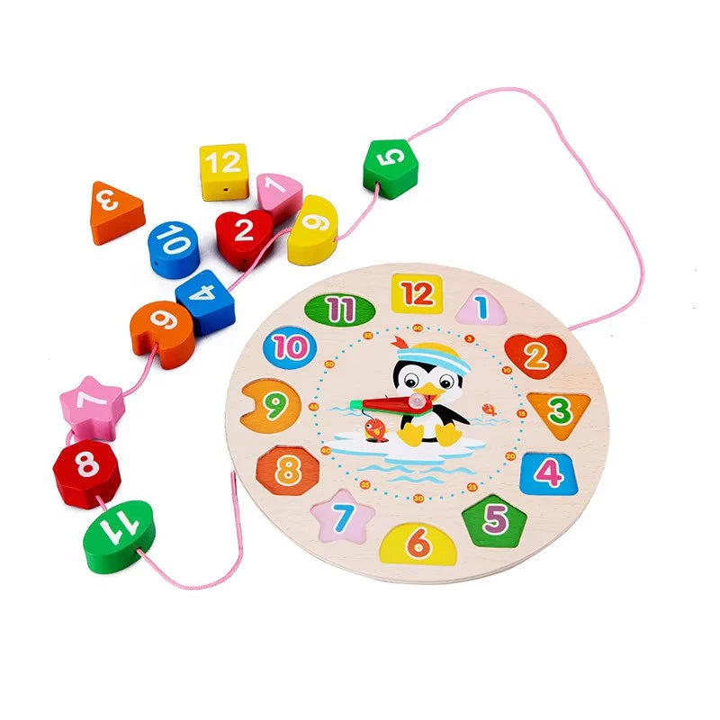Montessori Wooden Toys for Children 3 4 5 6 7 8 Years Development Games Wood Puzzle for Kids Educational Boy Girl Gift TMZ