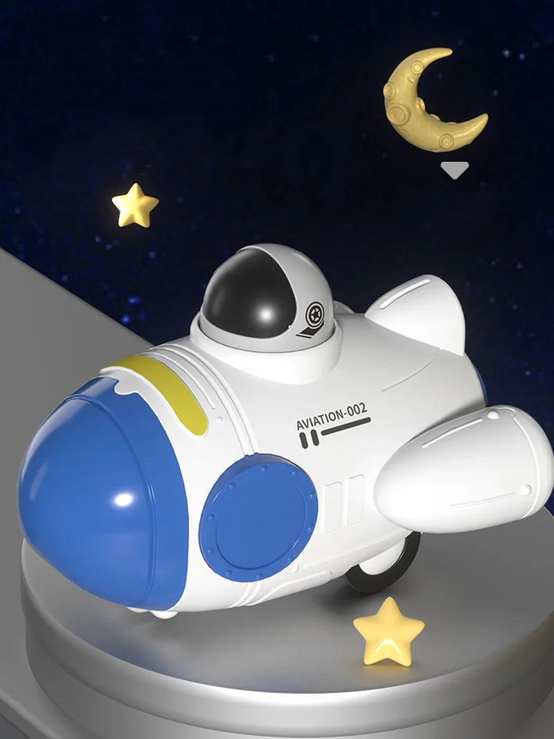 Children Cars Toys for 1-3 Years Boys Cartoon Inertial Train Ship Airplane Toy Kids Early Educational Toys for Toddler Xmas Gift