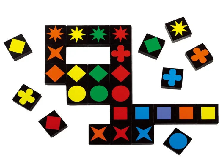 New Children's Educational Toys Qwirkle Wooden Chess Parent-child Interactive Games Kids Adult Hobbies Gifts Learning Toys Play