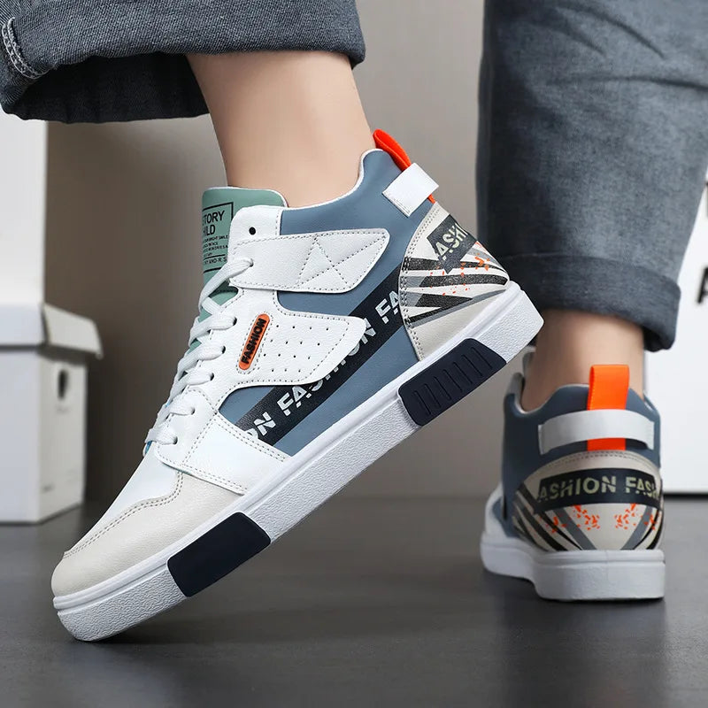 Men Casual Shoes Classic New Fashion Flat Breathable Sneakers Light Shoes Male Tennis Sneaker White Business Travel Footwear