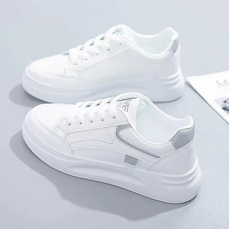 Fashion Women Shoes Summer Thick Sole White Sneaker Breathable Platform Tennis Women Running Shoes Female Casual Sneaker Zapatos