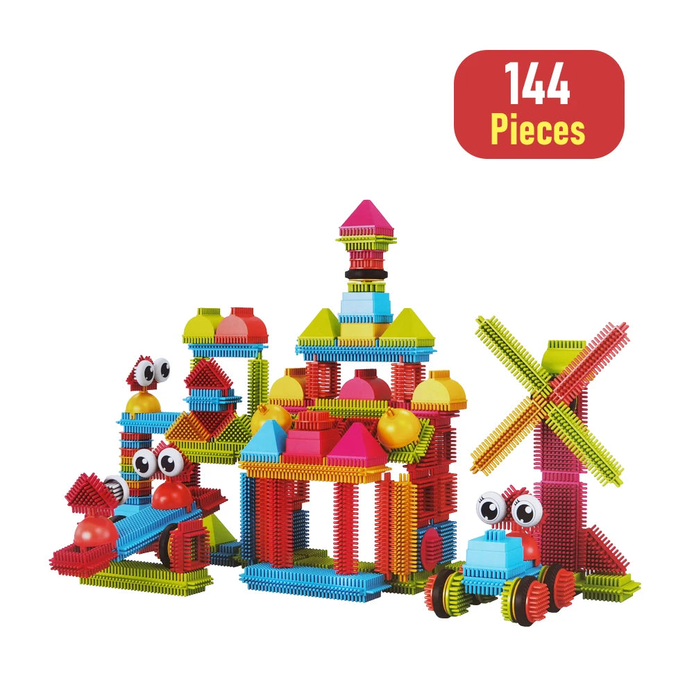 DIY Building Block Toys Children's Educational Modeling Bricks for Toddler Interactive Parent-Child Assembly Toys for Kids Gifts