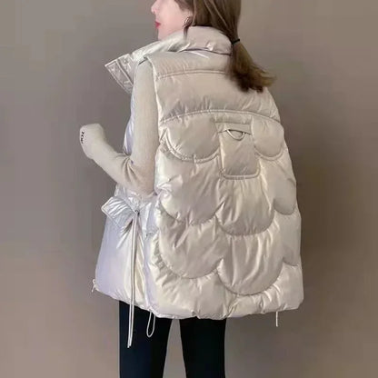 2025 Winter Women Jacket Coats Long Parkas Female Down Cotton Hooded Overcoat Thick Warm Jackets Windproof Casual Student Coat
