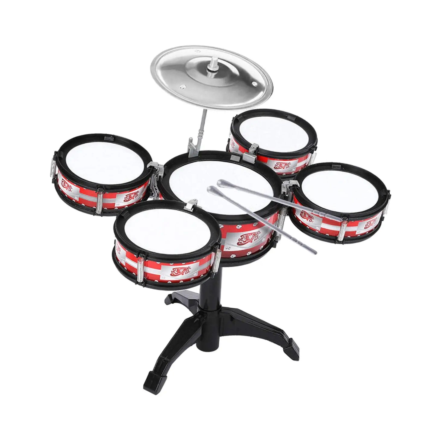 Toddlers Educational Drum Set Musical Toys Sensory Toy Kids Drum Set for Children 1 2 3 4 Years Old Kindergarten Kids Girls Boys