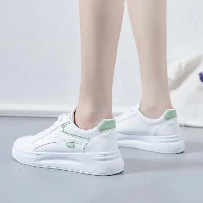Fashion Women Shoes Summer Thick Sole White Sneaker Breathable Platform Tennis Women Running Shoes Female Casual Sneaker Zapatos