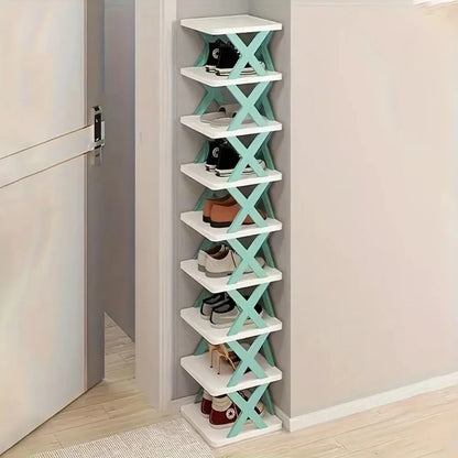 Multi-Ayer Shoe Rack Diy Organizer Clothes Storage Organizer Storage Shoes Shelf Racks Multi-Layer Detachable Storages Cabinet