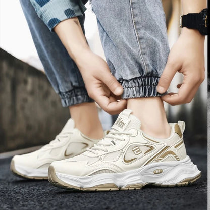 Fashionable men's sports shoes, high-quality men's casual shoes, soft-soled shock-absorbing running shoes