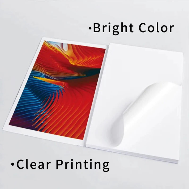 Wholesale A4 Self-adhesive Vinly Sticker Paper Waterproof Tear-off Resistant Scratchproof Label Sticker For Inkjet Printer