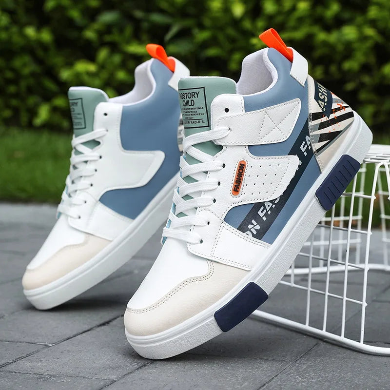 Men Casual Shoes Classic New Fashion Flat Breathable Sneakers Light Shoes Male Tennis Sneaker White Business Travel Footwear