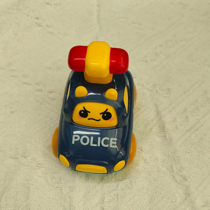 Children Toys Cars Toys for Boys 1 2 3 Ages Cartoon Inertia Press and Go Cars Toys for Kids Pull Back Fire Engine Toy Baby Gifts