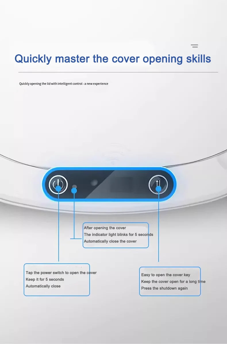 2025 new smart induction trash can for household sealing 12L cracked and cover smart trash can for living room bathroom kitchen