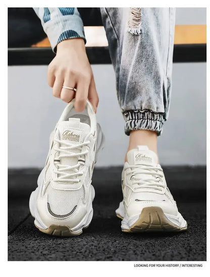 Fashionable men's sports shoes, high-quality men's casual shoes, soft-soled shock-absorbing running shoes