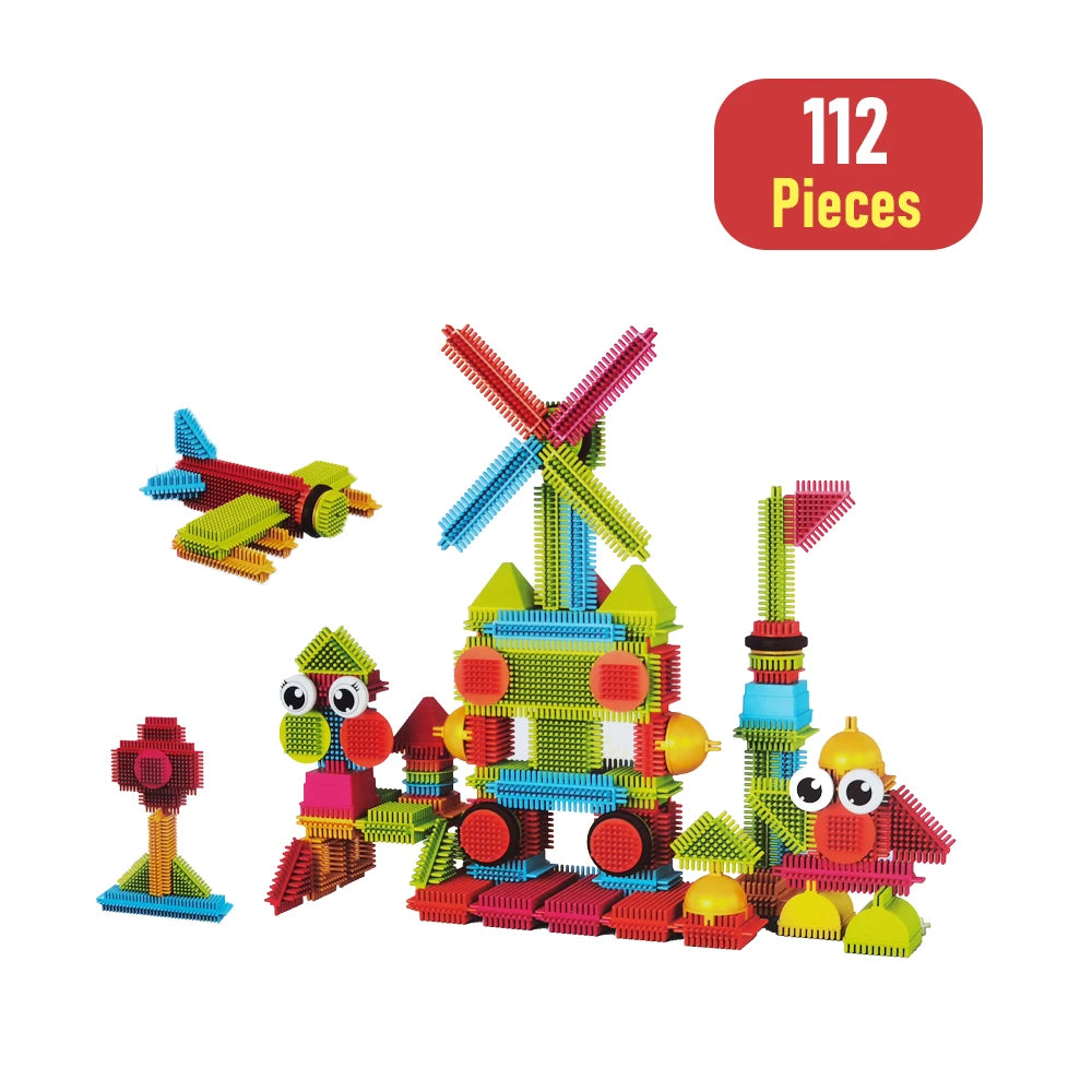 DIY Building Block Toys Children's Educational Modeling Bricks for Toddler Interactive Parent-Child Assembly Toys for Kids Gifts