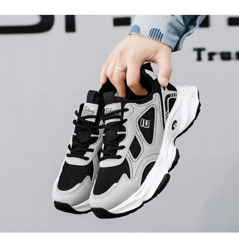 Fashionable men's sports shoes, high-quality men's casual shoes, soft-soled shock-absorbing running shoes