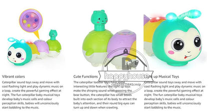 Crawling Baby Toys 6 to 12 Months Toddler Light up Musical Toys Baby Toys 7 8 9 12 Months Early Educational Toys for Infant Toys