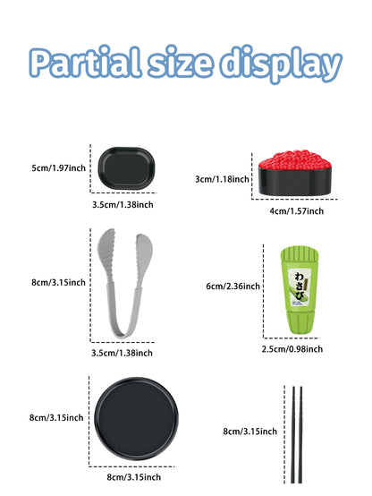Children's toys: Pretend play, barbecue, fast food, pizza, sushi, afternoon tea, desserts, kitchen food, toy sets