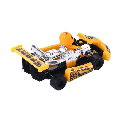 Children Gift for Boy Toy Vehicles Mini Gifts Car Model 4 Wheels Formula Car Pull Back Kart Toys Inertia Car Toy Racing Car Toy
