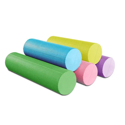 30/45/60CM Yoga Foam Roller High-density EVA Muscle Roller Self Massage Tool For Gym Pilates Yoga Fitness Gym Equipment