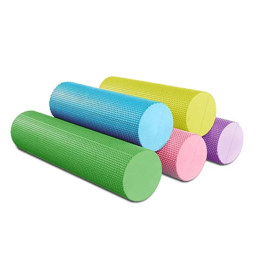 30/45/60CM Yoga Foam Roller High-density EVA Muscle Roller Self Massage Tool For Gym Pilates Yoga Fitness Gym Equipment
