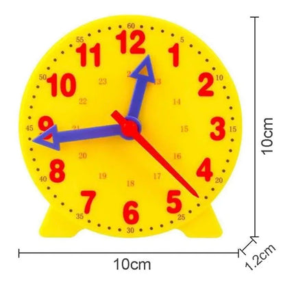 Children Interesting Clock Educational Toys Hour Minute Second Cognition Matching Puzzle Toys Kids Early Preschool Teaching Aids