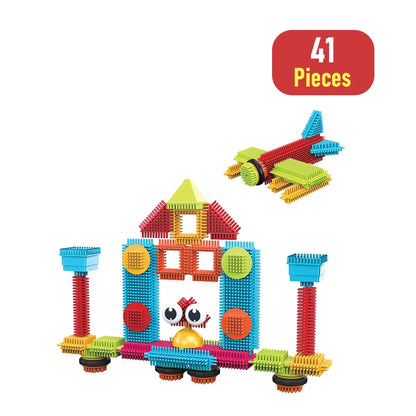 DIY Building Block Toys Children's Educational Modeling Bricks for Toddler Interactive Parent-Child Assembly Toys for Kids Gifts