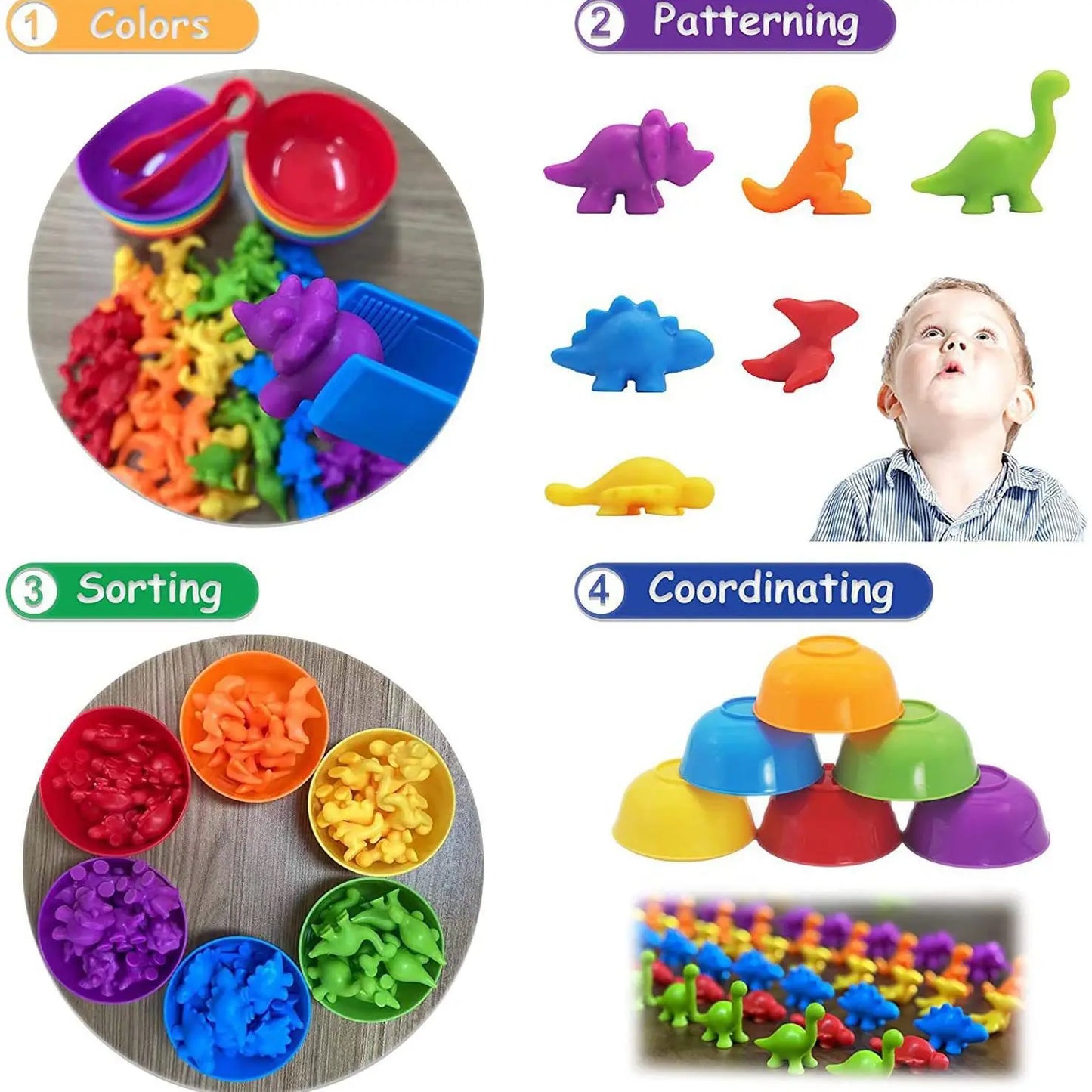 Children's Early Education Enlightenment Counting Toys Montreal Toys Teaching Aids Family Cognitive Classification Toys