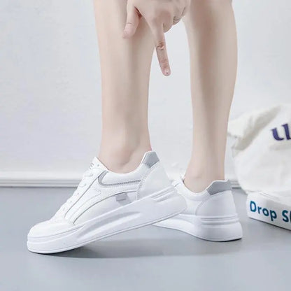 Fashion Women Shoes Summer Thick Sole White Sneaker Breathable Platform Tennis Women Running Shoes Female Casual Sneaker Zapatos