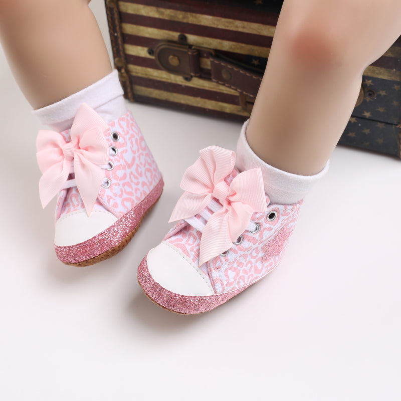 [Fashionable Star Shoes] Soft Non-Slip Baby Girl's Fashionable Five-Pointed Star Children's Sports Shoes | First Pair Toddler Shoes
