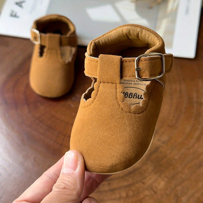 Baby Girls Mary Jane Flats Shoes Lightweight Non-Slip Sneakers Crib Shoes First Walkers Prewalkers For Newborn Infant, Halloween Gifts