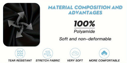 5pcs Mens Shirts Solid Color Simple Summer T-shirt Outdoor Breathable Quick Drying Clothes Running Fitness Sportswear