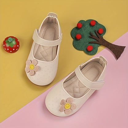 Baby Girls Mary Jane Shoes, Soft Sole Non Slip Baby Shoes For Toddlers, Spring And Summer