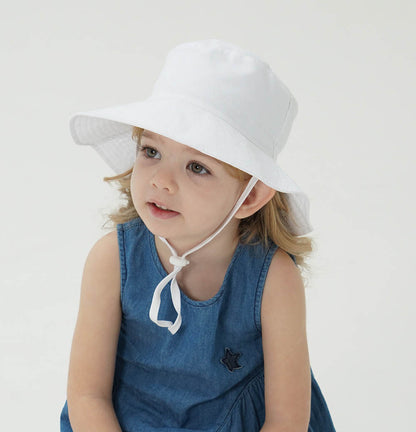 Summer Baby Sun Hats for Girls And Boys, Beach Bucket Hats for Ages 0-8.