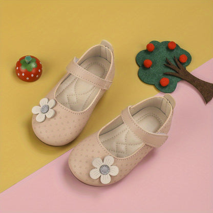 Baby Girls Mary Jane Shoes, Soft Sole Non Slip Baby Shoes For Toddlers, Spring And Summer