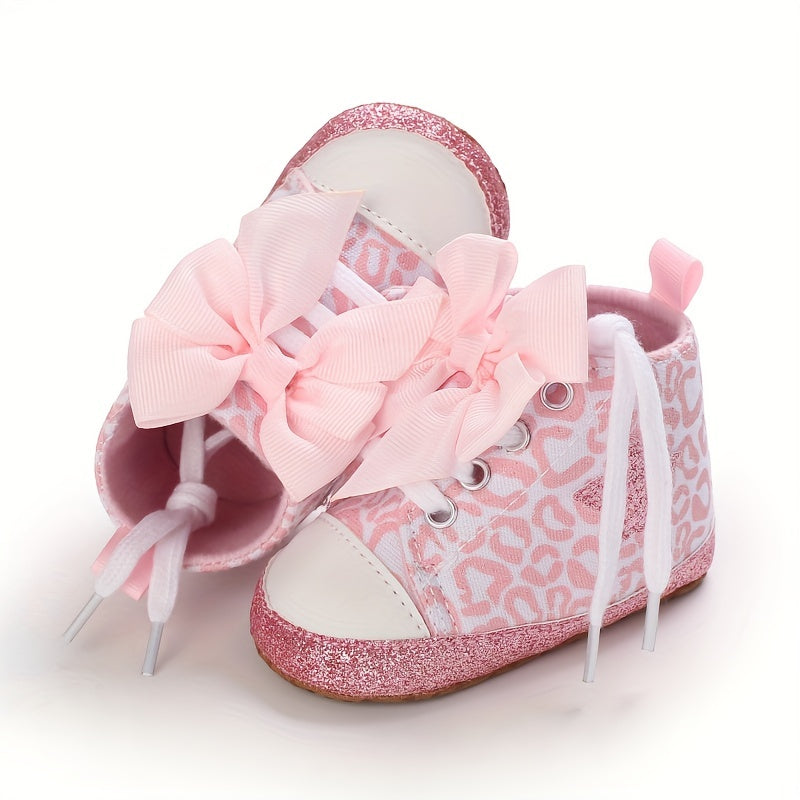 [Fashionable Star Shoes] Soft Non-Slip Baby Girl's Fashionable Five-Pointed Star Children's Sports Shoes | First Pair Toddler Shoes