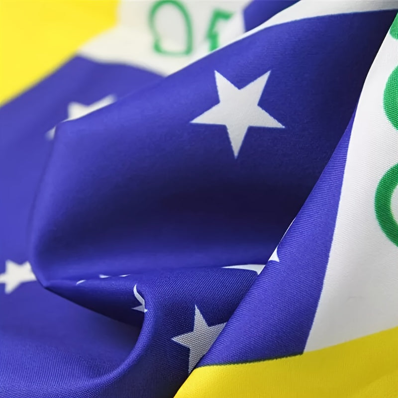 [Brazilian Flag] Beautiful Brazilian Flag Banner | Free Shipping, Show Your Pride