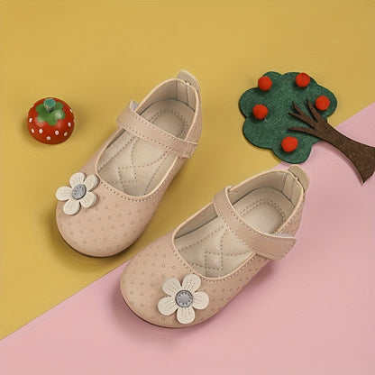 Baby Girls Mary Jane Shoes, Soft Sole Non Slip Baby Shoes For Toddlers, Spring And Summer